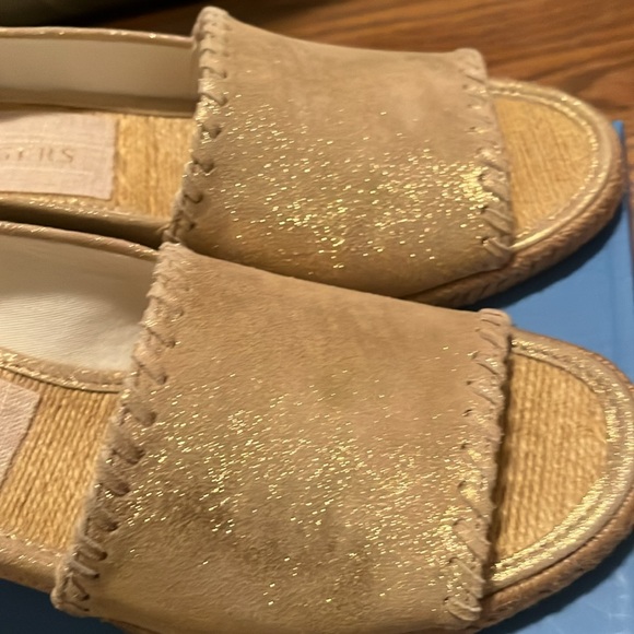 Jack Rogers Palmer wedge in gold - Picture 3 of 5